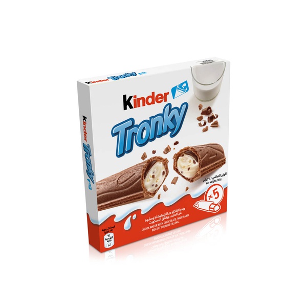 Kinder Tronky Milk and Hazelnut Cream 5 Pack 90g