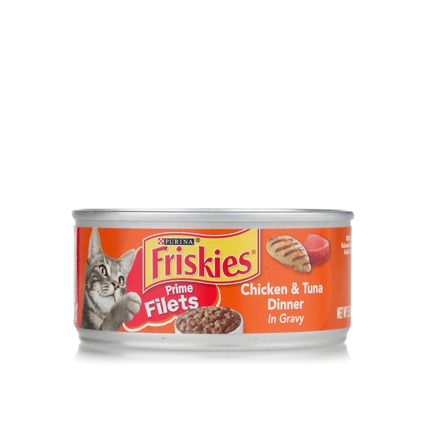 Friskies Filets Chicken & Tuna Dinner in Gravy 156g