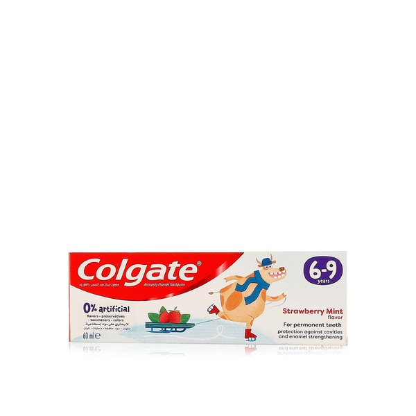 Buy Colgate Kids strawberry and mint toothpaste 60ml in UAE