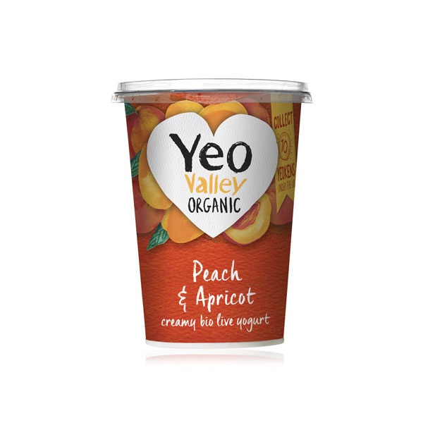 Yeo Valley Organic Peach & Apricot Yeogurt 450g