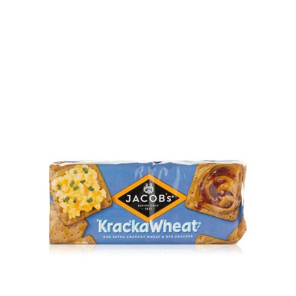 Jacob's Krackawheat Wheat and Rye Crackers 230g