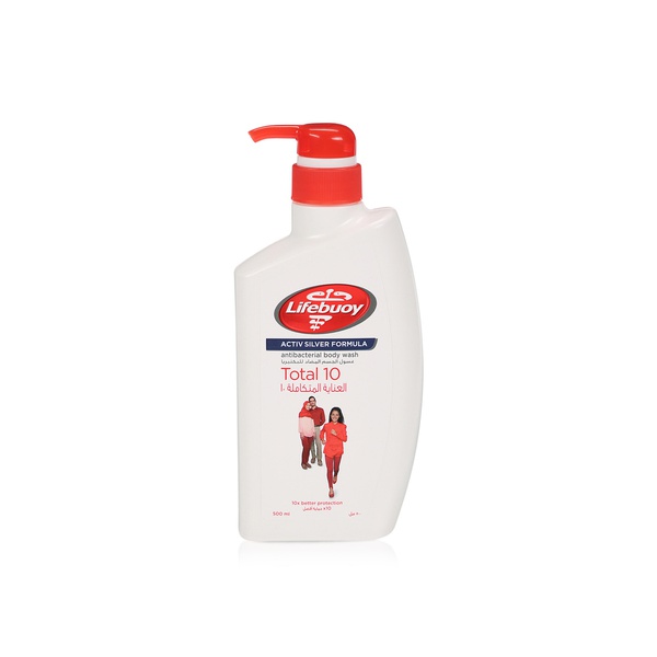Lifebuoy Total 10 Anti-Bacterial Body Wash 500ml