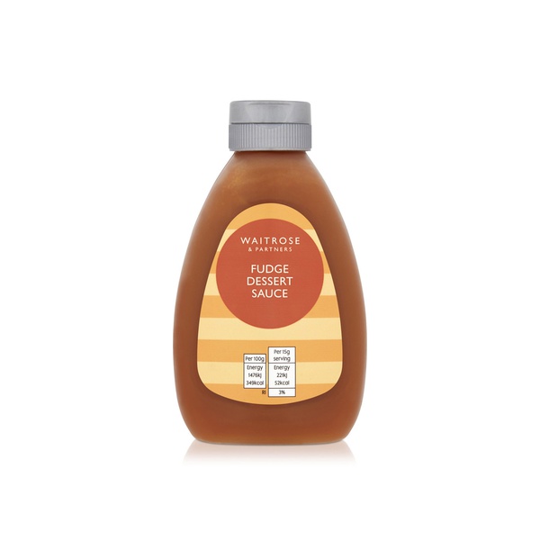 Waitrose Fudge Dessert Sauce 310g
