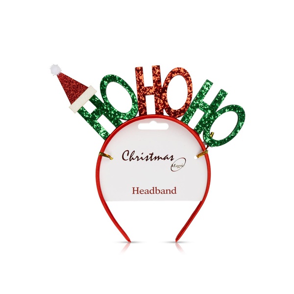 Christmas Magic Hohoho Christmas Headband