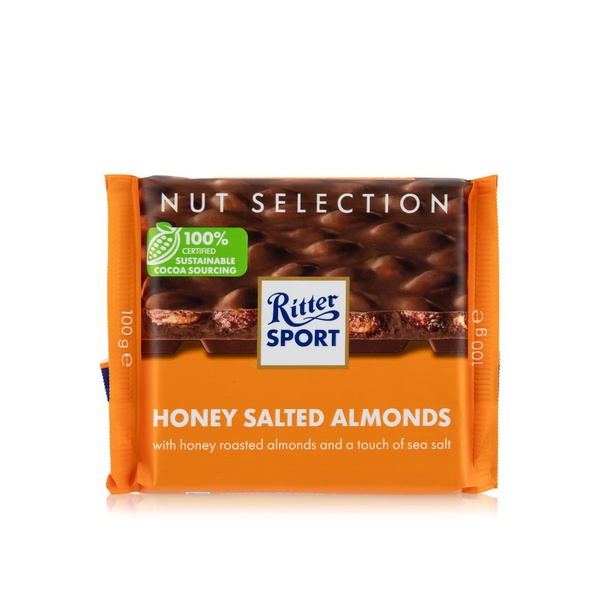 Ritter Sport Honey Salted Almonds Chocolate 100g