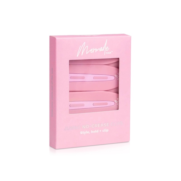 Mermade Hair No Crease Clips Pink x 4