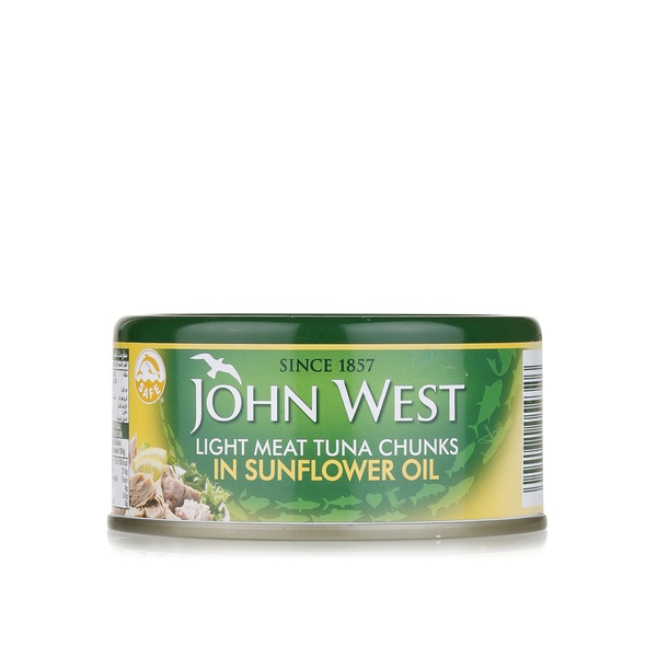 John West Light Meat Tuna Chunks in Sunflower Oil 170g