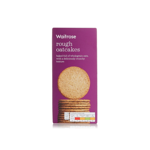 Waitrose Rough Oatcakes 250g