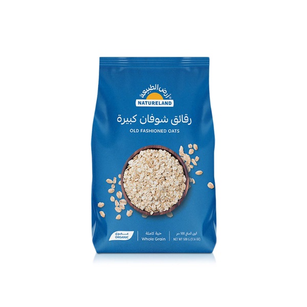 Natureland Organic Old Fashioned Oats 500g