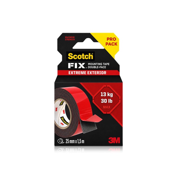 3M Scotch Fix Mounting Tape 13kg (2.5mmx1.5m)