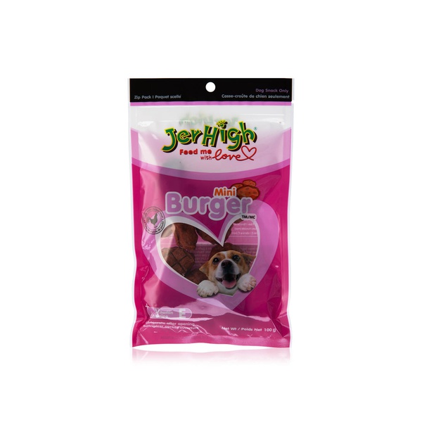 Jerhigh Mini Burger Dog Treats 100g