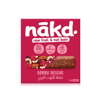 Nakd Berry Delight Bar 4 x 35g