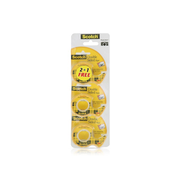 3M Scotch Double Sided Tape 2+1