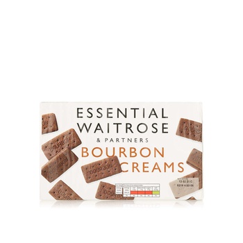 Waitrose Essential Bourbon Creams 400g
