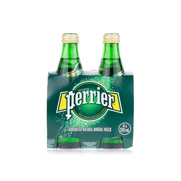 Perrier Carbonated Mineral Water 4 x 330ml