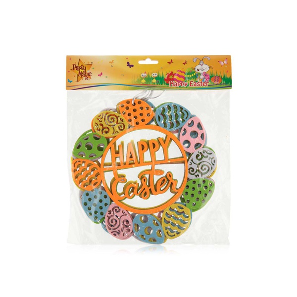 Party Magic Easter Decor Wreath 20cm 3 Pack
