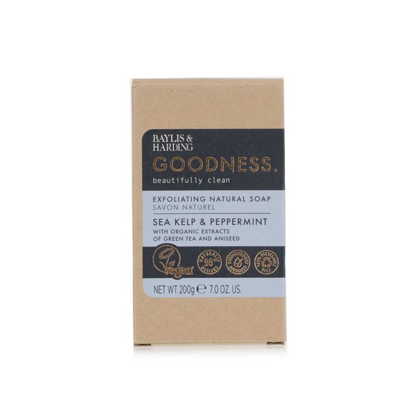 Baylis & Harding Goodness soap sea kelp & peppermint 200g Spinneys UAE