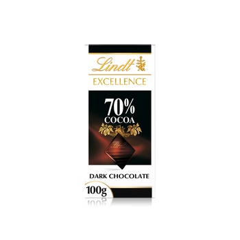 Lindt Excellence 70% Dark Chocolate 100g