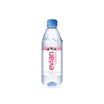 Evian Natural Mineral Water 500ml