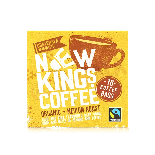 Buy New Kings Coffee organic medium roast coffee 80g in UAE