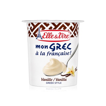 Elle & Vire Vanilla Greek Yoghurt 125g