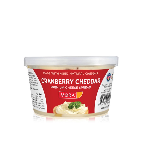 Mera Cranberry Cheddar Cheese Spread 198g