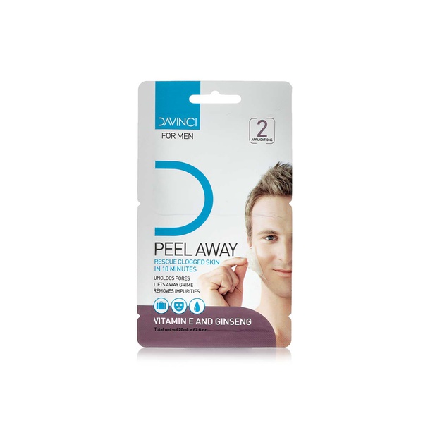 Davinci Men's Peel Away Mask 20ml