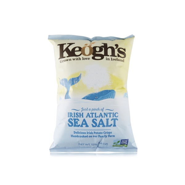 Keogh's Irish Sea Salt Potato Crisps 125g