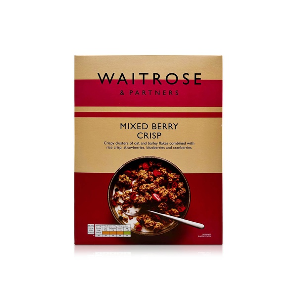 Waitrose Mixed Berry Crisp 500g