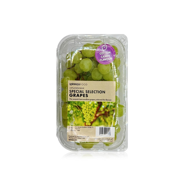 Spinneysfood Cotton Candy Flavour Special Selection Grapes 500g
