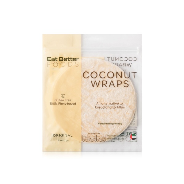 Eat Better Foods Coconut Wraps Original 160g