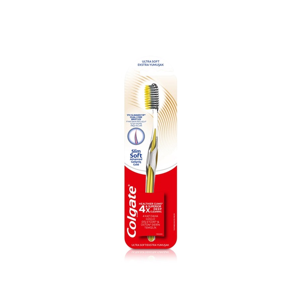 Colgate Slim Soft Advanced Gold Toothbrush Ultra Soft