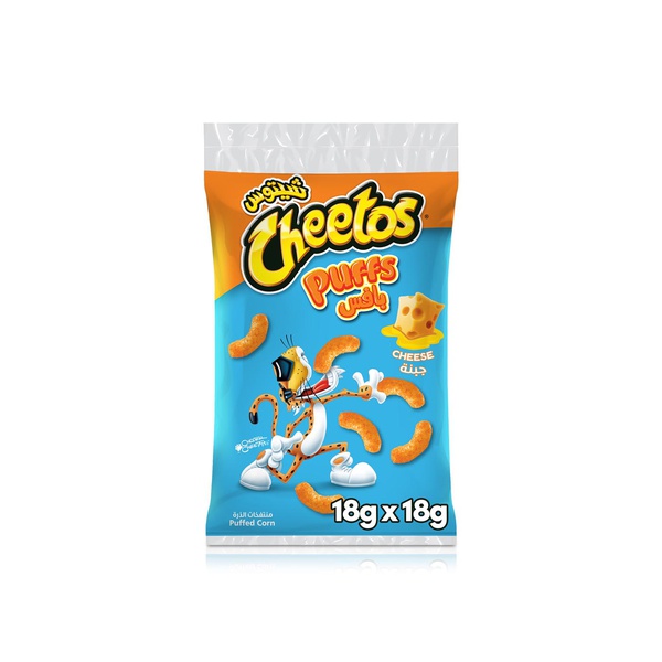 Cheetos Cheese Puffs 18gx18 Spinneys Uae