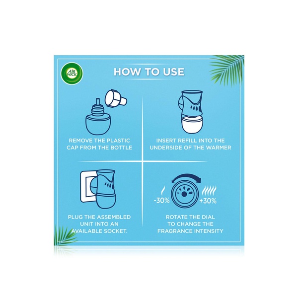 Air Wick Scented Oil Refill Beach Escape 19ml