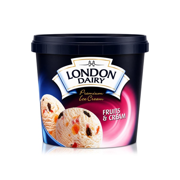 London Dairy Fruits & Cream Ice Cream 1 Litre