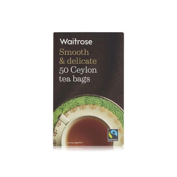 اشتري Waitrose Ceylon tea bags 50s 125g في الامارات