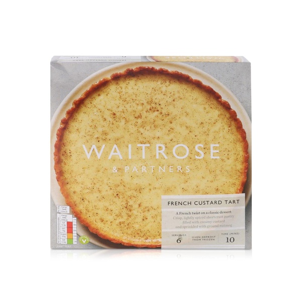 Waitrose French Custard Tart 410g