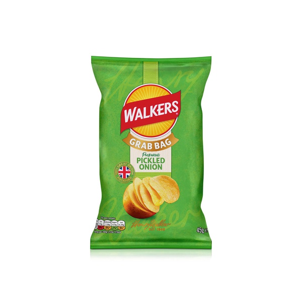 Walkers Pickled Onion Potato Crisps 45g