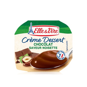 Elle & Vire Creme Dessert Chocolate & Hazelnut 400g