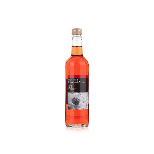 Waitrose Raspberry Pome Cordial 500ml