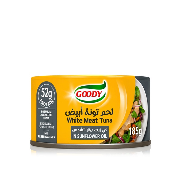 Goody White Meat Tuna in Sunflower Oil 185g