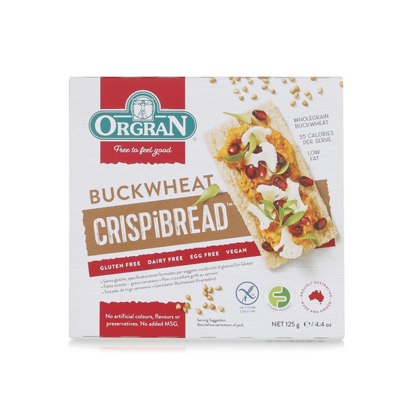 Orgran Buckwheat Crispibread 125g