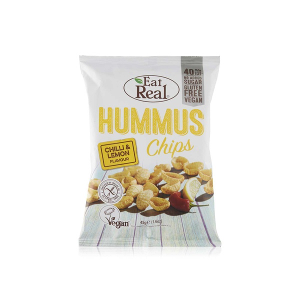 اشتري Eat Real chilli & lemon hummus chips 45g في الامارات
