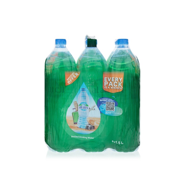 اشتري Al Ain water 6 x 1.5ltr في الامارات