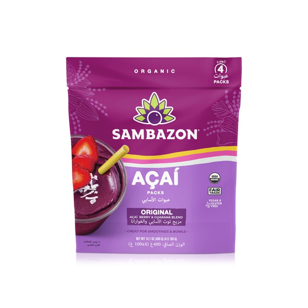 Sambazon Frozen Original Blend Acai Fruit 400G