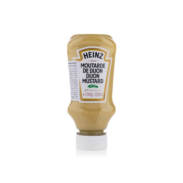 اشتري Heinz Dijon mustard 240g في الامارات