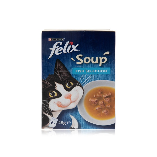 Felix fish selection soup 6 x 48g - Spinneys UAE