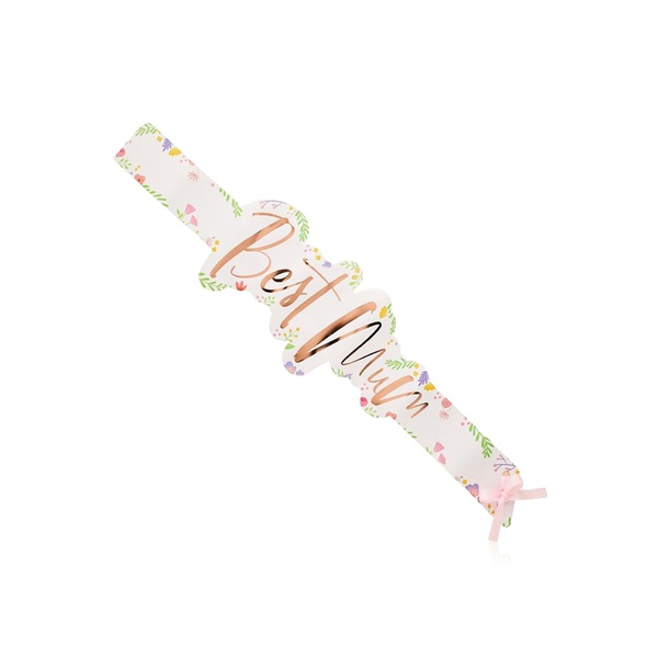 Hootyballoo Sash Best Mum