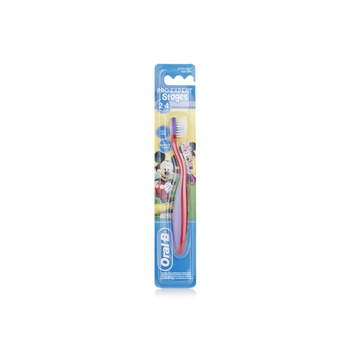 Oral-B Stage 2 Disney Mickey Mouse Toothbrush 2-4 Years