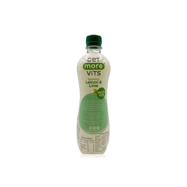 Get More Vits Multivitamins Sparkling Lemon and Lime 500ml